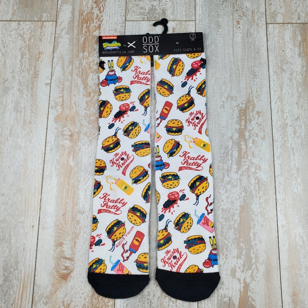 Odd Sox SpongeBob Krusty Krab Socks